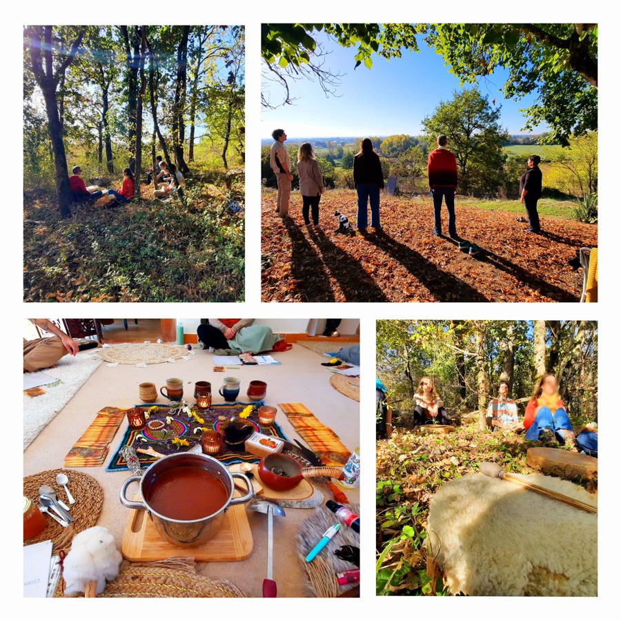 Sophie Gobbo lors d'un atelier